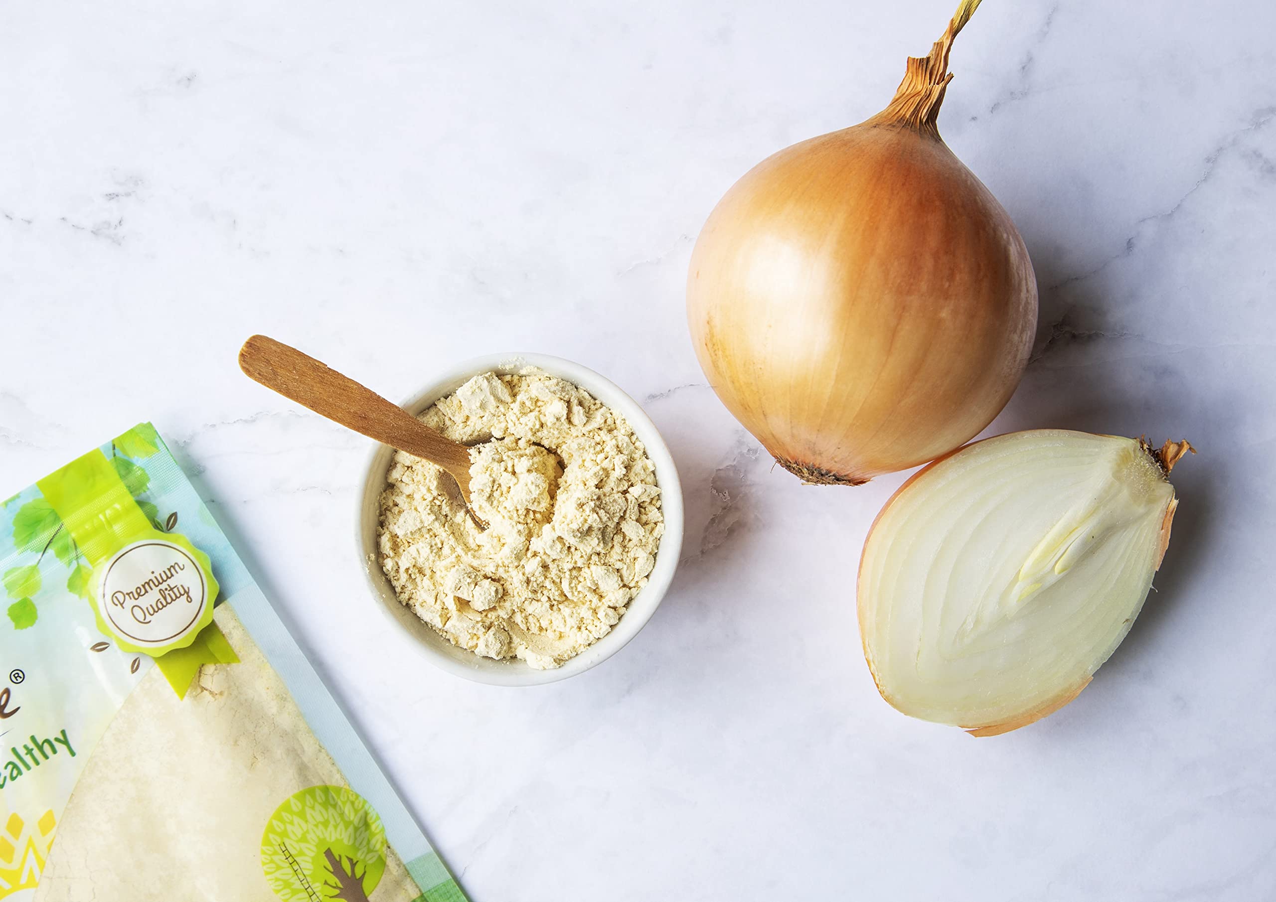 Food to Live Onion Powder, 14 Pounds - Finely Ground Dried Onions | Vegan, Rich Onion Flavor | High in Vitamin C & Dietary Fiber | Perfect for Soups, Stews, Seasoning & Baking
