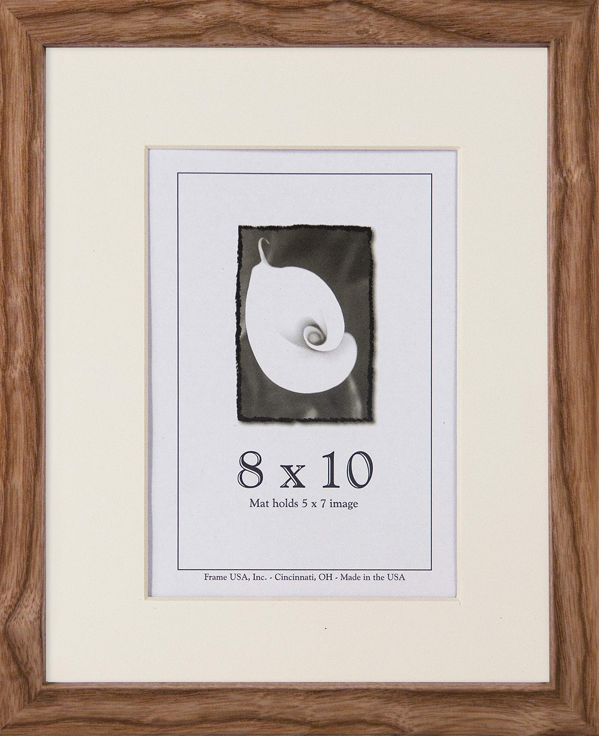 Frame USA Architect Series 8x10 Wood Picture Frame - Honey Finish for Photos & Artwork | Perfect for Home Decor, Office Display & Gift Giving