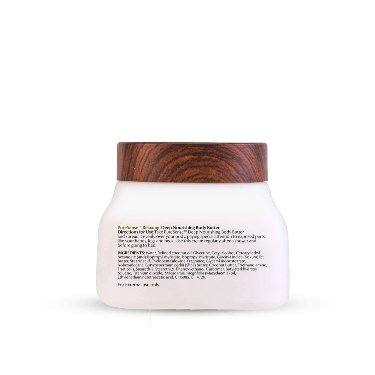 PureSense Relaxing Macadamia Deep Nourishing Body Butter - Sulfate & Paraben Free, Ultra Hydrating for Dry Skin, 4.9 fl oz - Perfect for Spa Nights & Winter Skincare Routine