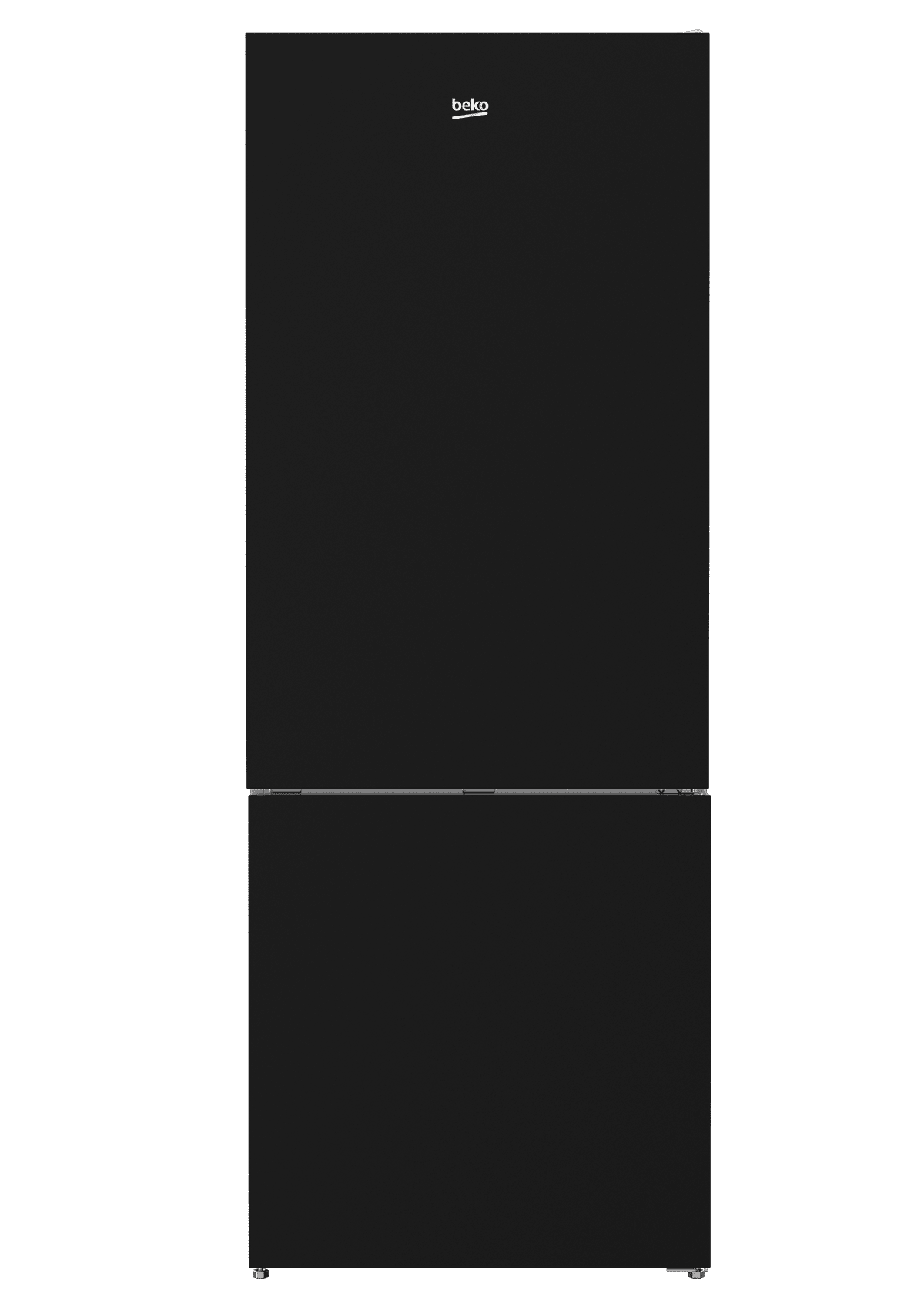 Beko BFBF2715GSIM 27 Inch Bottom Freezer Refrigerator with Auto Ice Maker - Black Glass Door - Energy Efficient Kitchen Appliance for Home & Restaurant Use