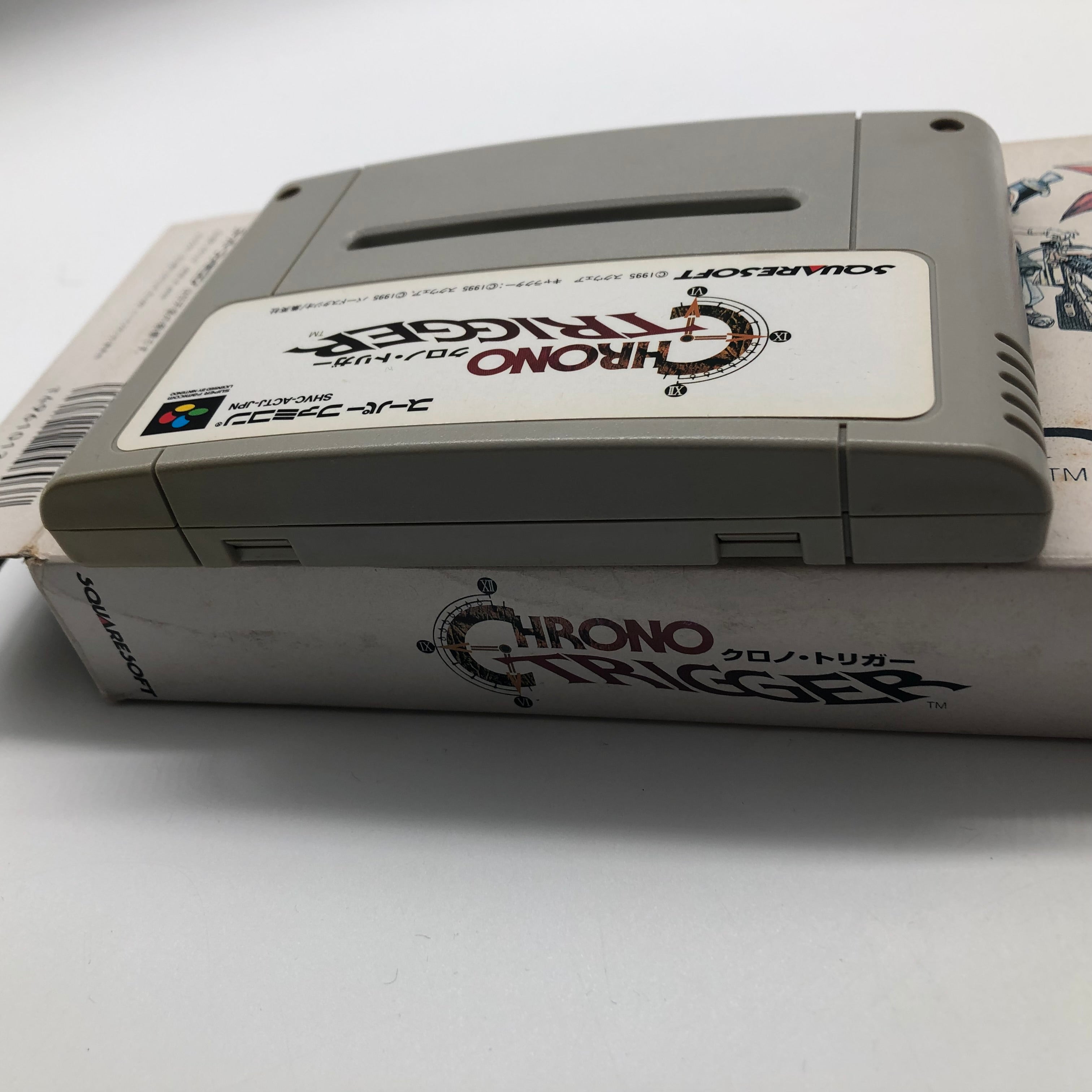 Chrono Trigger Super Famicom Nintendo Game - Complete NTSC-J Boxed Edition | Classic JRPG Adventure for Retro Gaming Collectors & Nostalgic Players