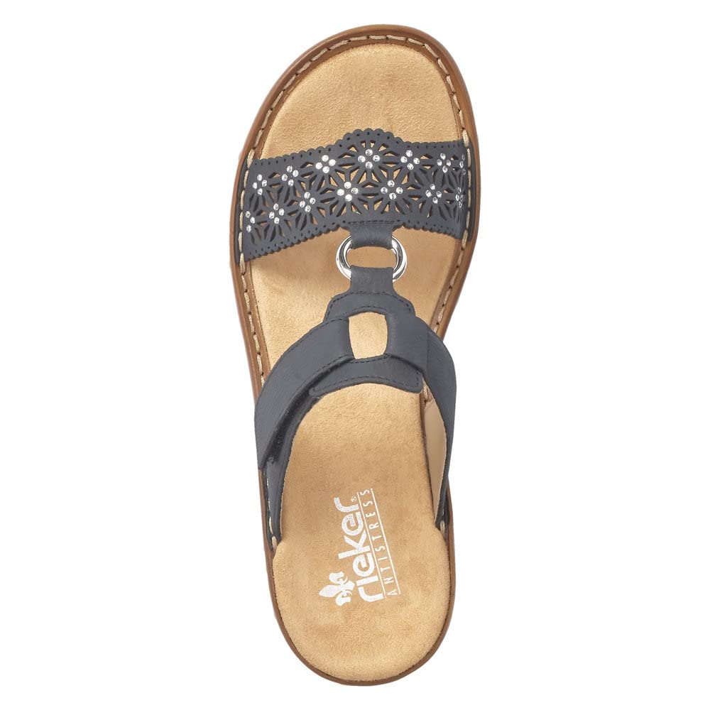 Rieker Women's Comfortable Slip-On Mules - Lightweight Casual Shoes for Walking, Office & Home Use