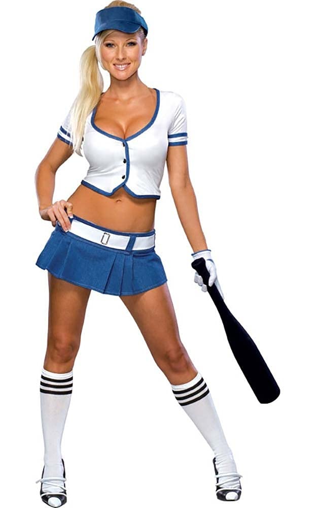 Secret Wishes Women's Swinger Adult Costume Set - Sexy Halloween Party Outfit for Women, Lingerie Dress with Garter Belt & Stockings - Perfect for Cosplay, Bachelorette Parties & Role Play
