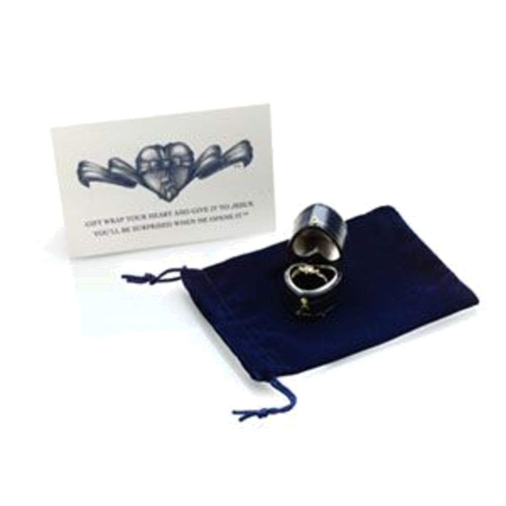 Bonyak Sterling Silver Heart Ring - Size 4 - Perfect Gift for Valentine's Day, Anniversary & Romantic Occasions