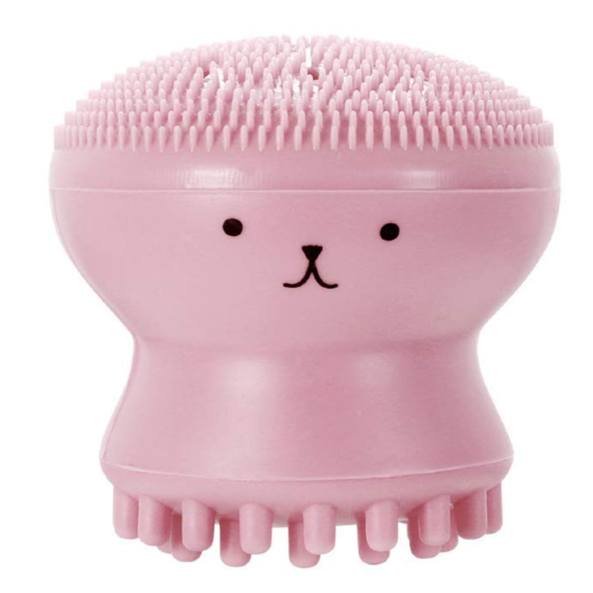 KRIVETY Octopus Design Silicone Facial Cleansing Brush - Exfoliating Face Massager & Deep Pore Cleanser - Soft Skin Scrubber for Blackhead Removal & Makeup Cleansing - Perfect for Daily Skincare Routine & Spa Treatment