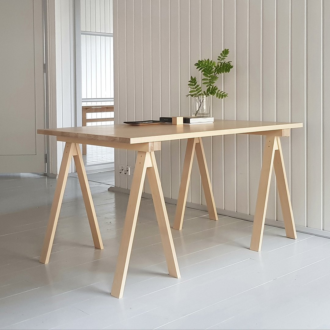 Arkitecture Table - Modern & Stylish Dining Table for Home & Office - Perfect for Family Gatherings, Dinner Parties & Workspaces