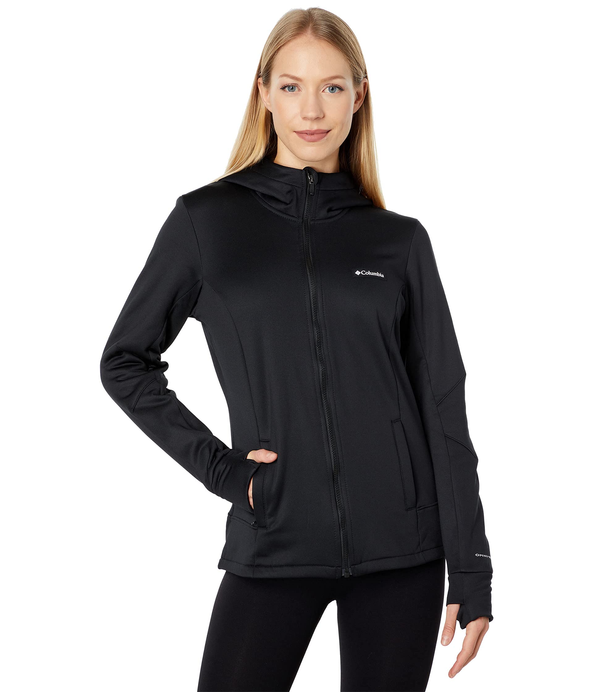 Columbia Men's Windgates Tech Fleece Full-Zip Jacket - Lightweight, Water-Resistant & Warm for Hiking, Camping & Outdoor Activities