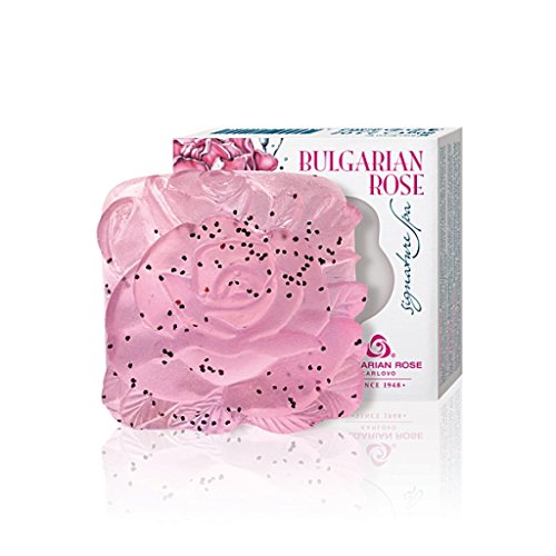 Bulgarian Rose Spa Glycerin Soap - Luxury Handmade Soap with Natural Ingredients for Sensitive Skin | Perfect for Relaxing Bath, Gift Sets & Home Spa