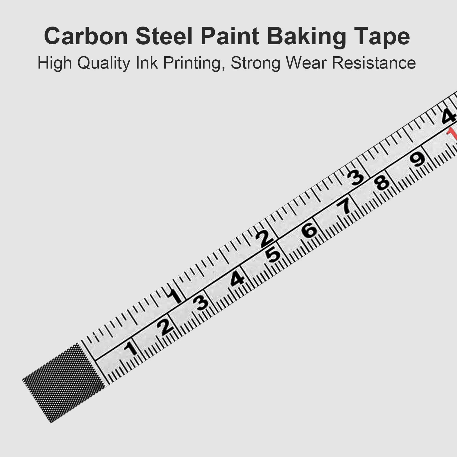 Self-Adhesive Measuring Tape - Left to Right Adhesive Backed Tape Measure with Imperial & Metric Scales - Perfect for Drafting Tables, Woodworking, Sawing & DIY Projects - Sticks to Workbenches, Walls & Tools for Hands-Free Measuring