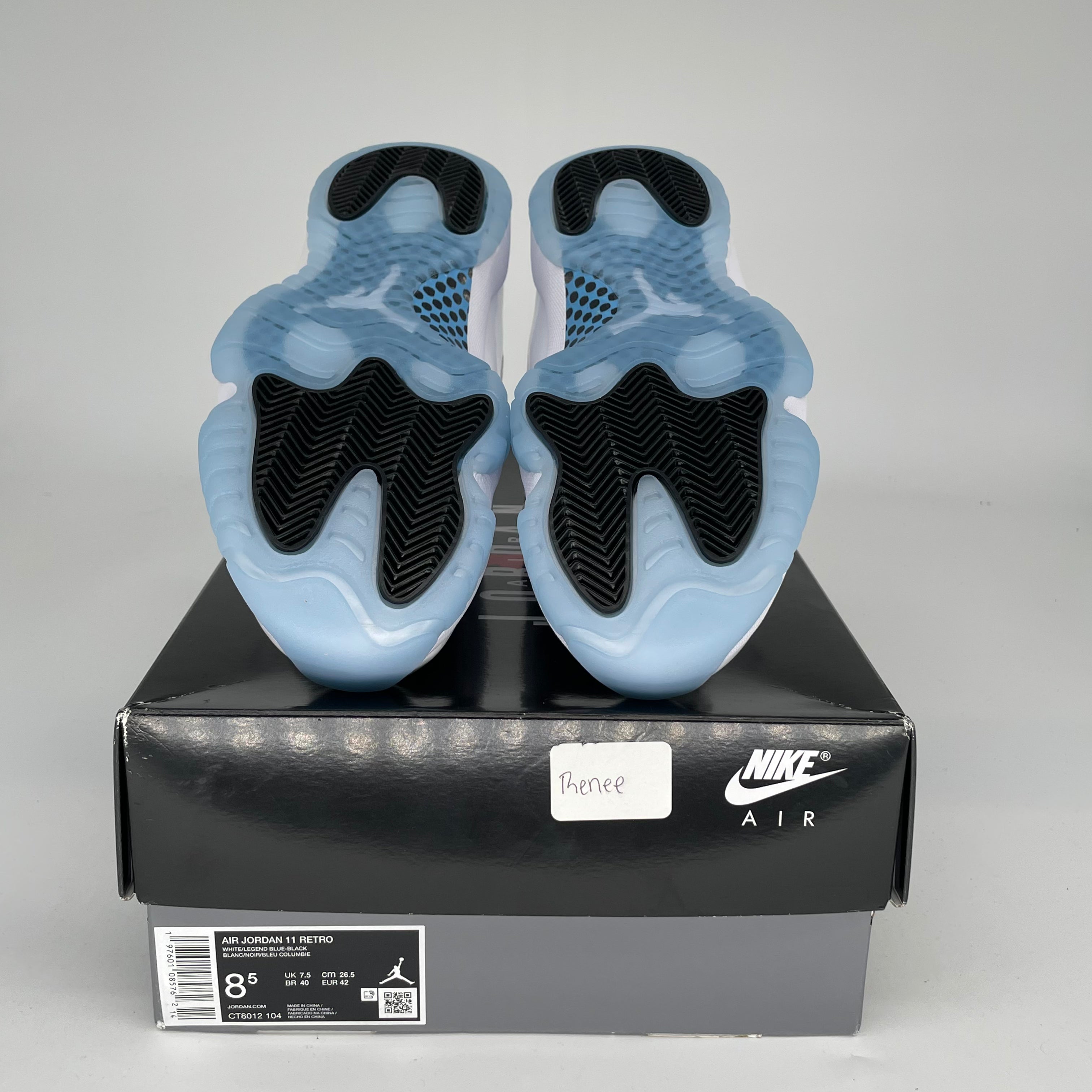 AIR JORDAN 11 Retro Legend Blue - Men's Size 8.5/Women's Size 10 - Style CT8012 104 - Perfect for Basketball Games & Sneaker Collectors