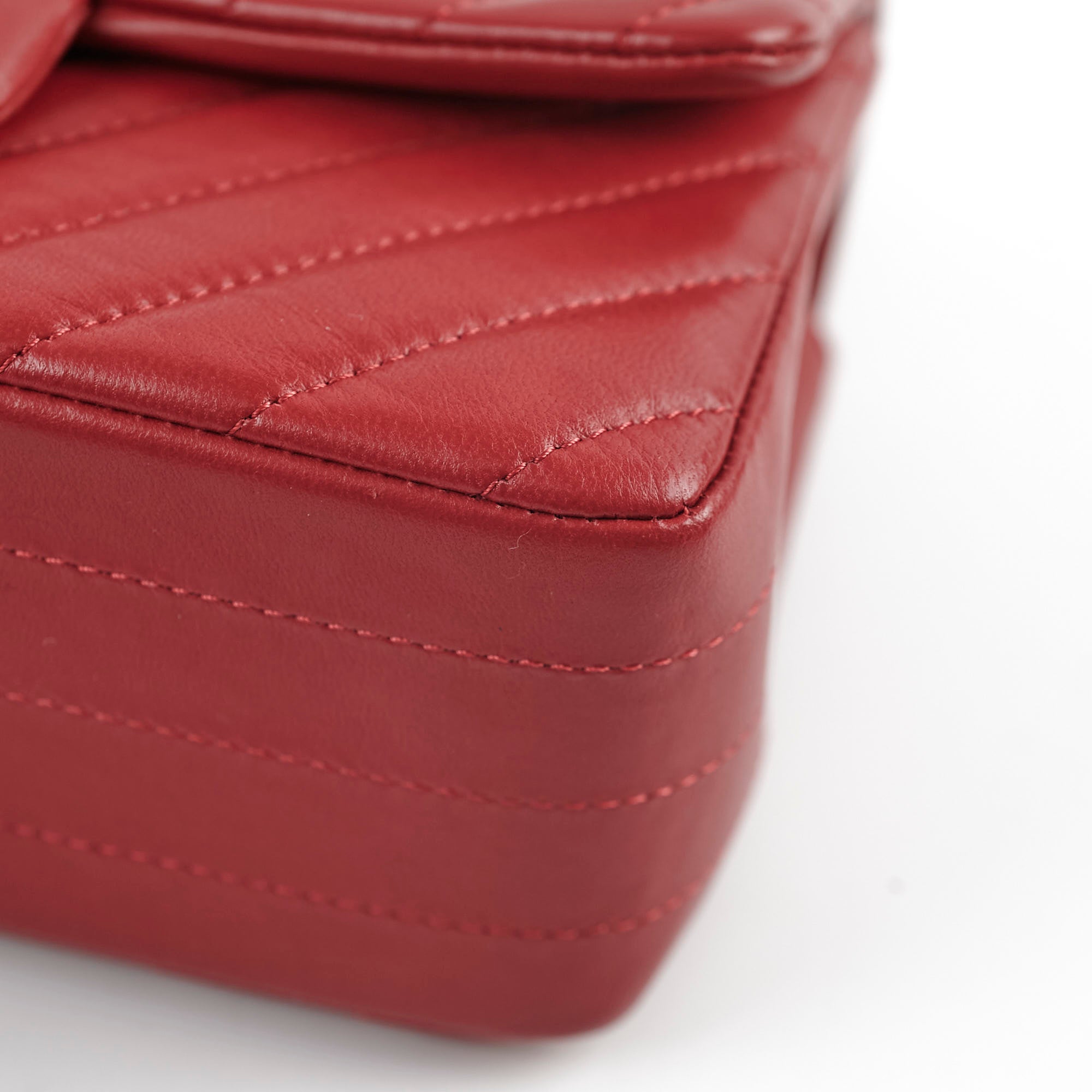 Chanel Mini Rectangular Chevron Lambskin Red 21 Series Handbag - Luxury Designer Crossbody Bag for Women, Perfect for Parties, Date Nights & Special Occasions