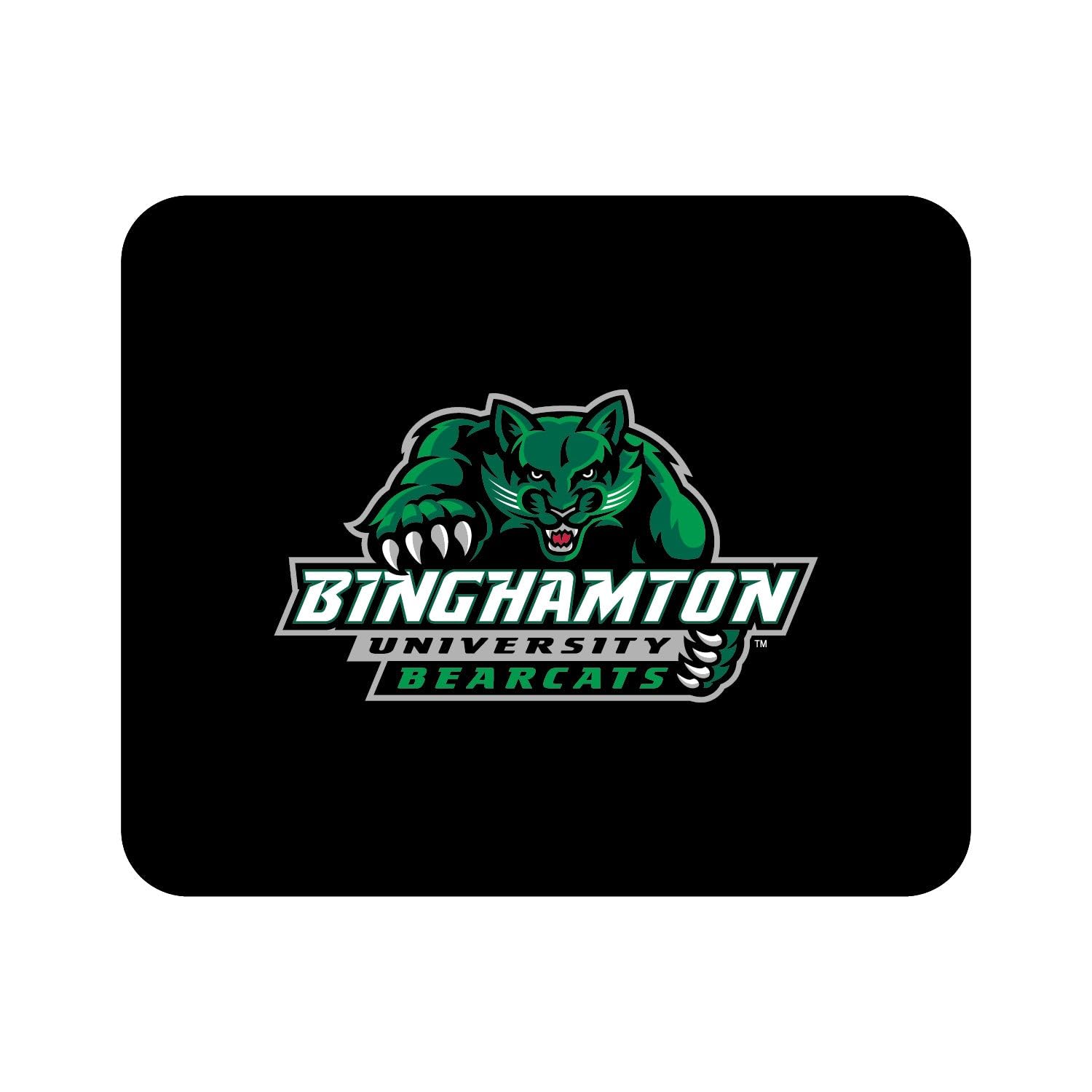 OTM Essentials Binghamton University Standard Fabric Mouse Pad - Non-Slip Desk Accessory for Gaming & Office Use - BU Mascot Design - Perfect for Dorm, Work & Study Spaces