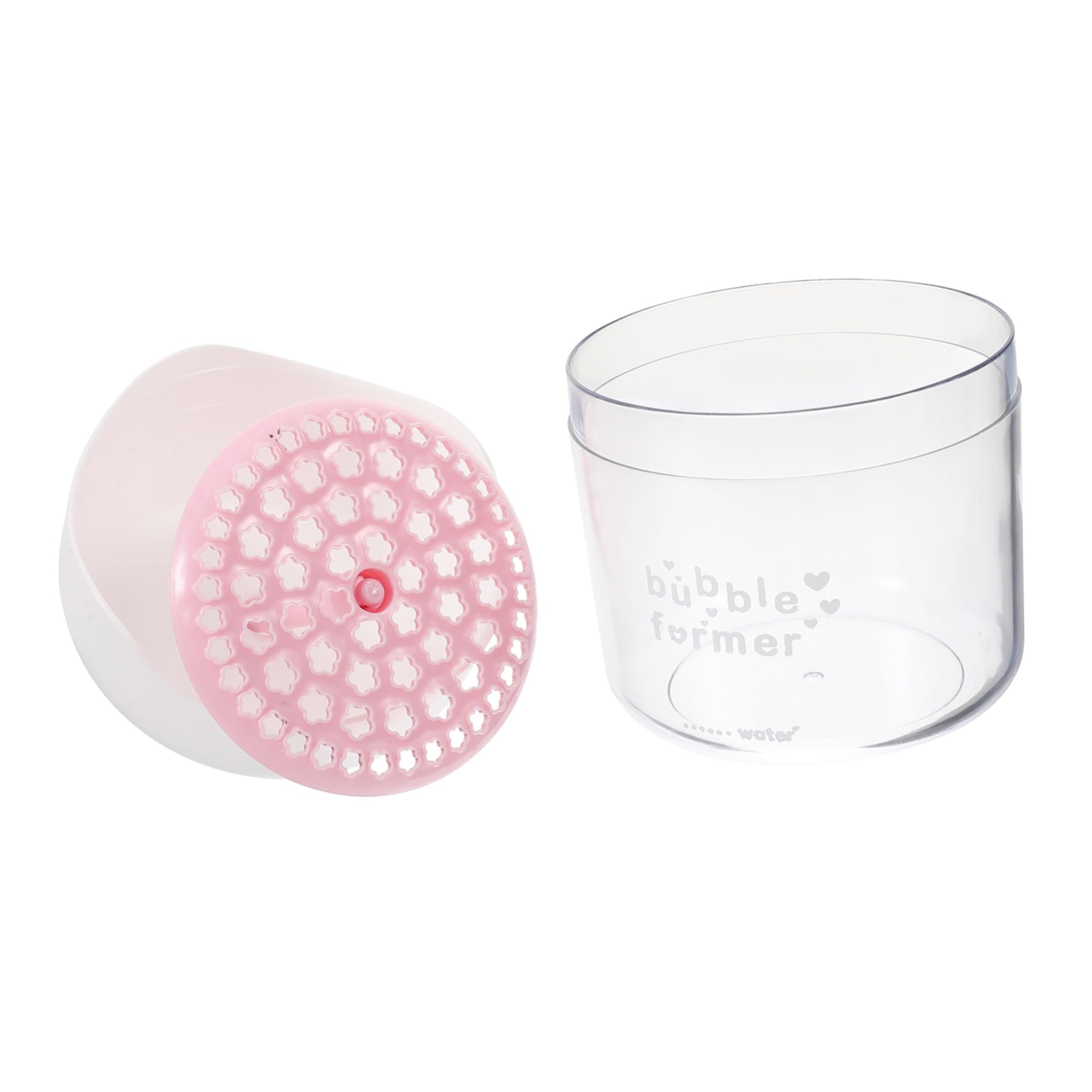Bubble Foam Maker for Face & Hair - Electric Facial Cleanser & Shampoo Foaming Tool with Red Liquid | Perfect for Skincare Routine & Gentle Face Wash