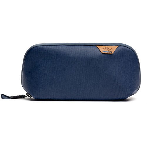 Peak Design Tech Pouch Small Midnight - Compact Tech Organizer for Travel, Work & Everyday Use - Water-Resistant Electronics Accessories Case for Cables, Chargers & Small Gadgets
