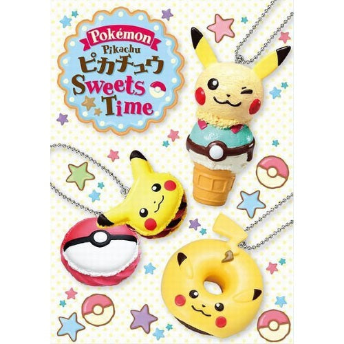 Pokemon Pikachu Sweets Re-Ment Collectible Mini Figure Set - Cute Pikachu Candy-Themed Toys for Display & Collection - Perfect for Anime Fans, Home Decor, and Gift Giving