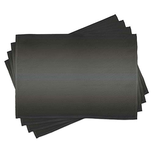 Charcoal Grey and White