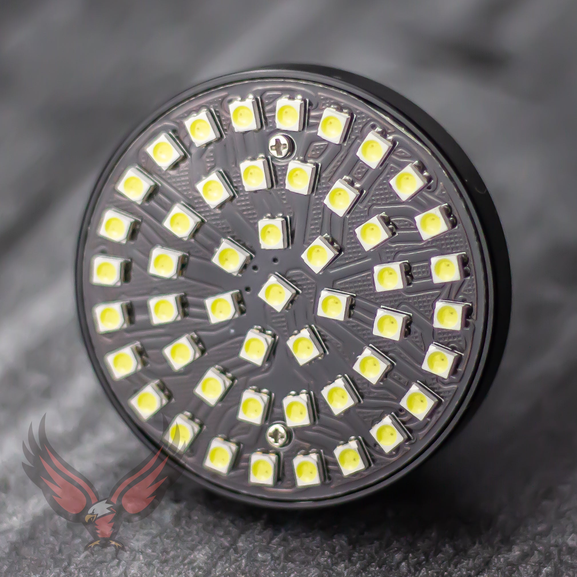 Eagle Lights SUNBURST 2 LED Turn Signals - Compatible with Harley Davidson & Yamaha Motorcycles - Front 1157 / Rear 1156 Bulbs - Bright Red Rear LEDs - Enhanced Visibility for Day & Night Riding