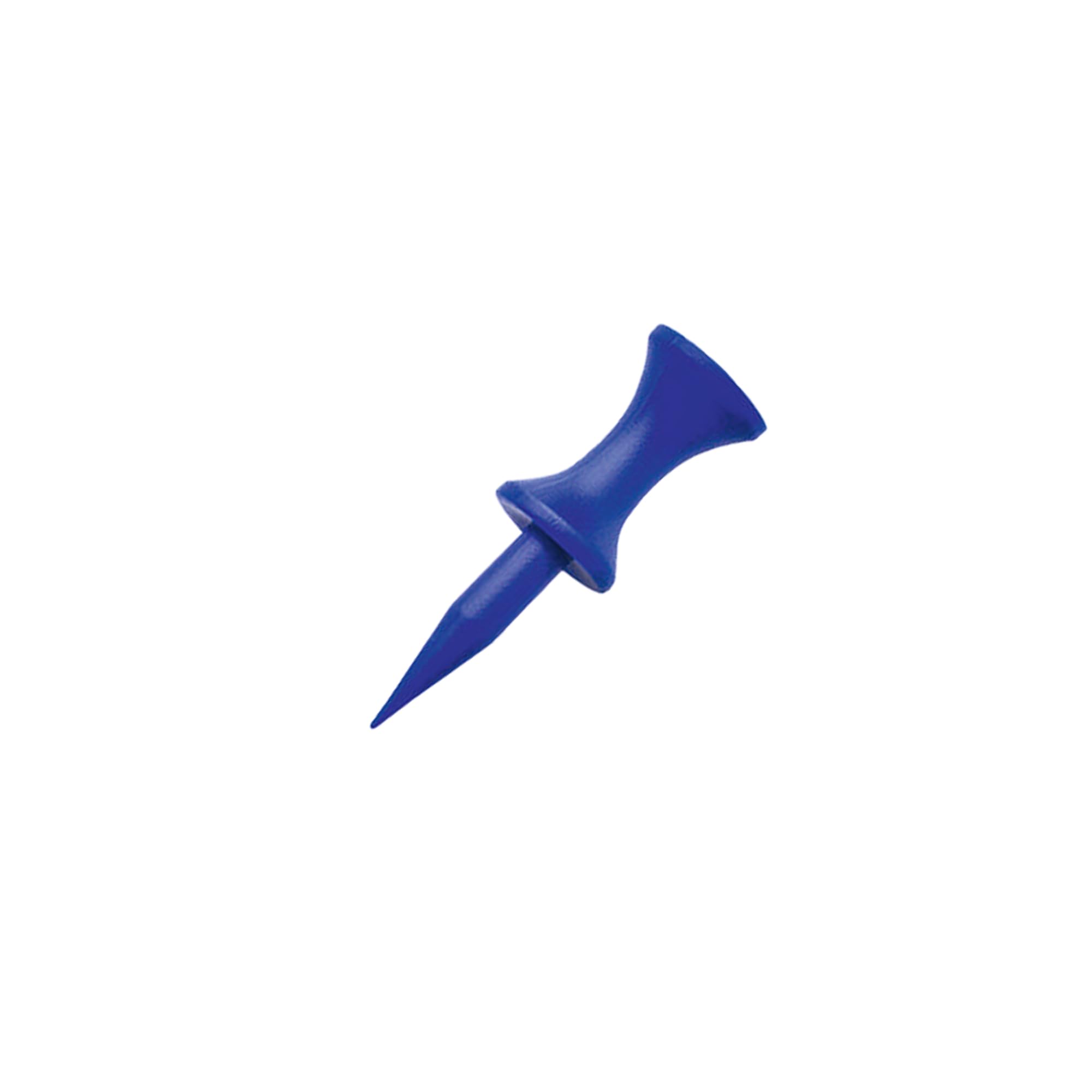 Premium Golf Tees - Longridge Castle 17mm Blue (1000 Pack) - Durable Plastic Tees for Driving Range, Practice & Tournament Play