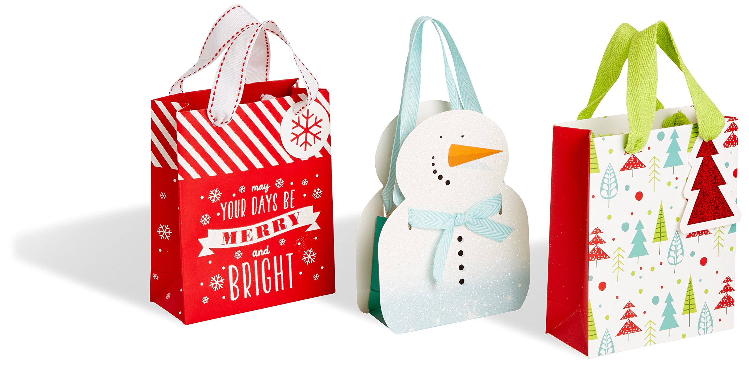 Festive Holiday Gift Card Bags with Envelopes - Christmas Present Wrapping for Cash, Gift Cards & Small Gifts - Perfect for Office Parties, Stocking Stuffers & Teacher Appreciation