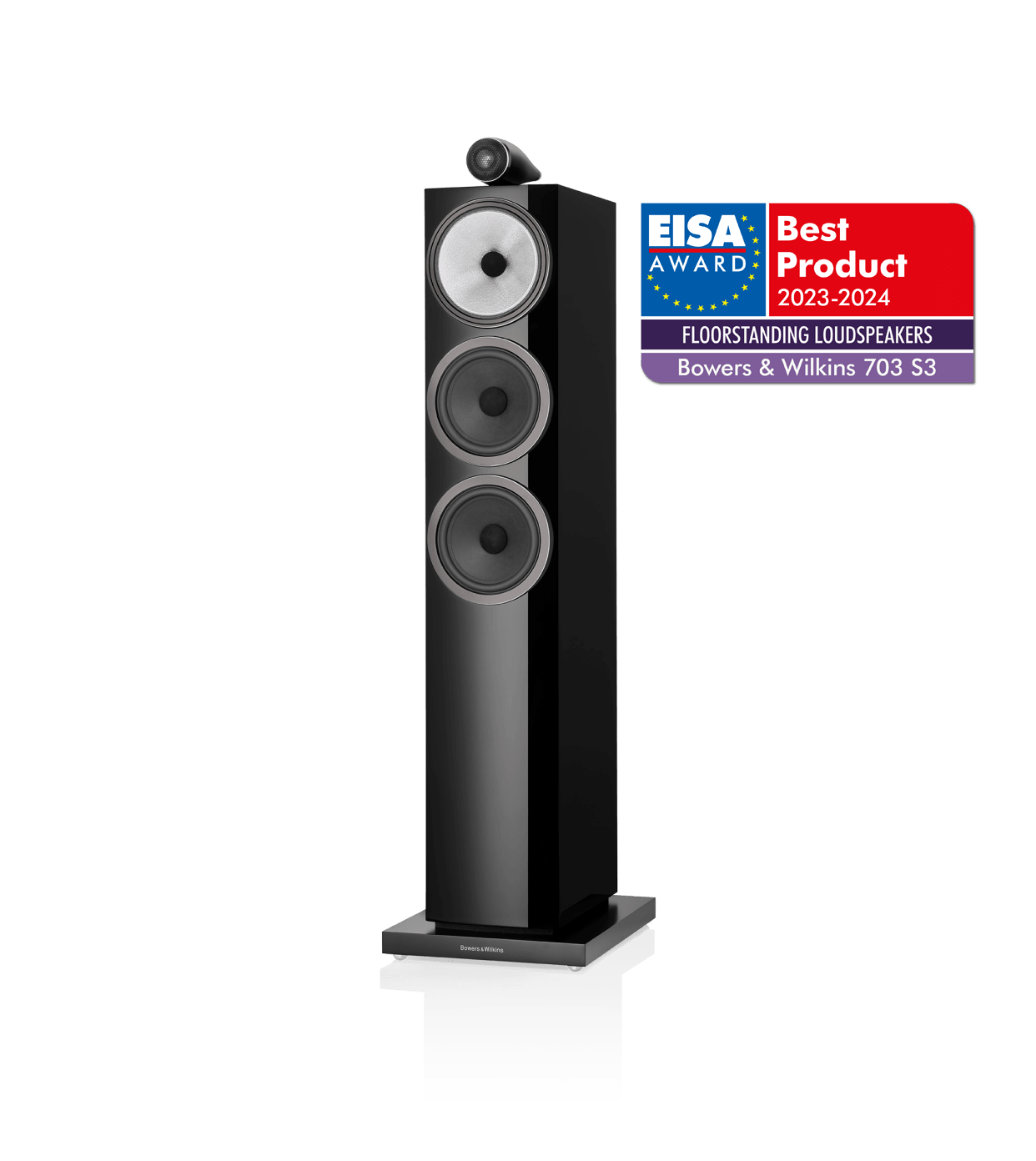 Bowers & Wilkins 703 S3 Floorstanding Speakers - Premium Hi-Fi Audio for Home Theater & Music Listening