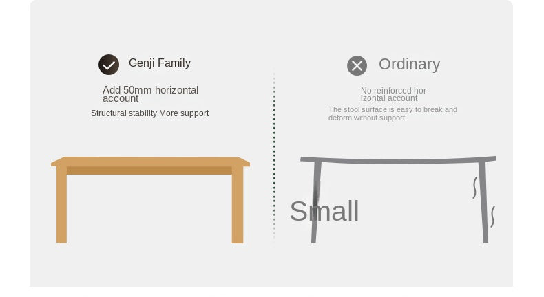 Solid Oak & Black Walnut Nordic Style Long Bench - Modern Wooden Sofa for Living Room, Bedroom, Entryway & Dining Area
