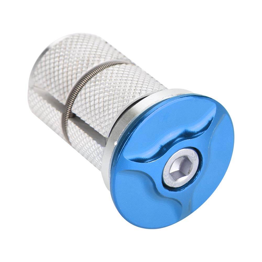 VGEBY1 Aluminum Alloy Bike Stem Headset - 1/1.25 Inch Cycling Headset Top Cap Expander for Road & Mountain Bikes | Perfect for Bike Maintenance & Upgrades