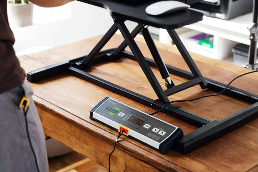 LifeSpan TR5000 GlowUp Under Desk Treadmill - Compact Walking Machine for Home & Office Use - Stay Active While Working or Watching TV