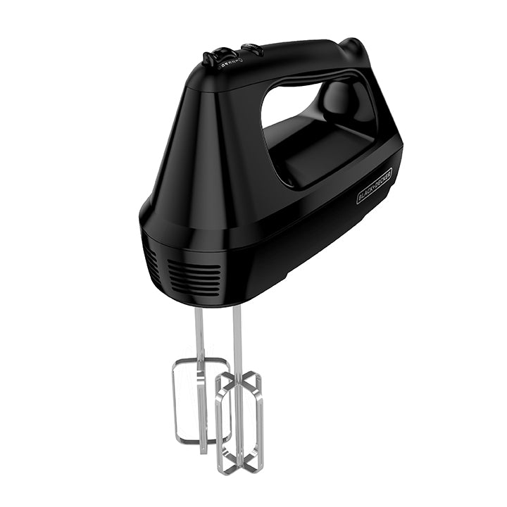 BLACK + DECKER MX3200B 6-Speed Hand Mixer - Powerful Electric Beater for Baking, Cooking & Mixing - Certified Refurbished with Full Warranty - Perfect for Cakes, Cookies, Dough & More