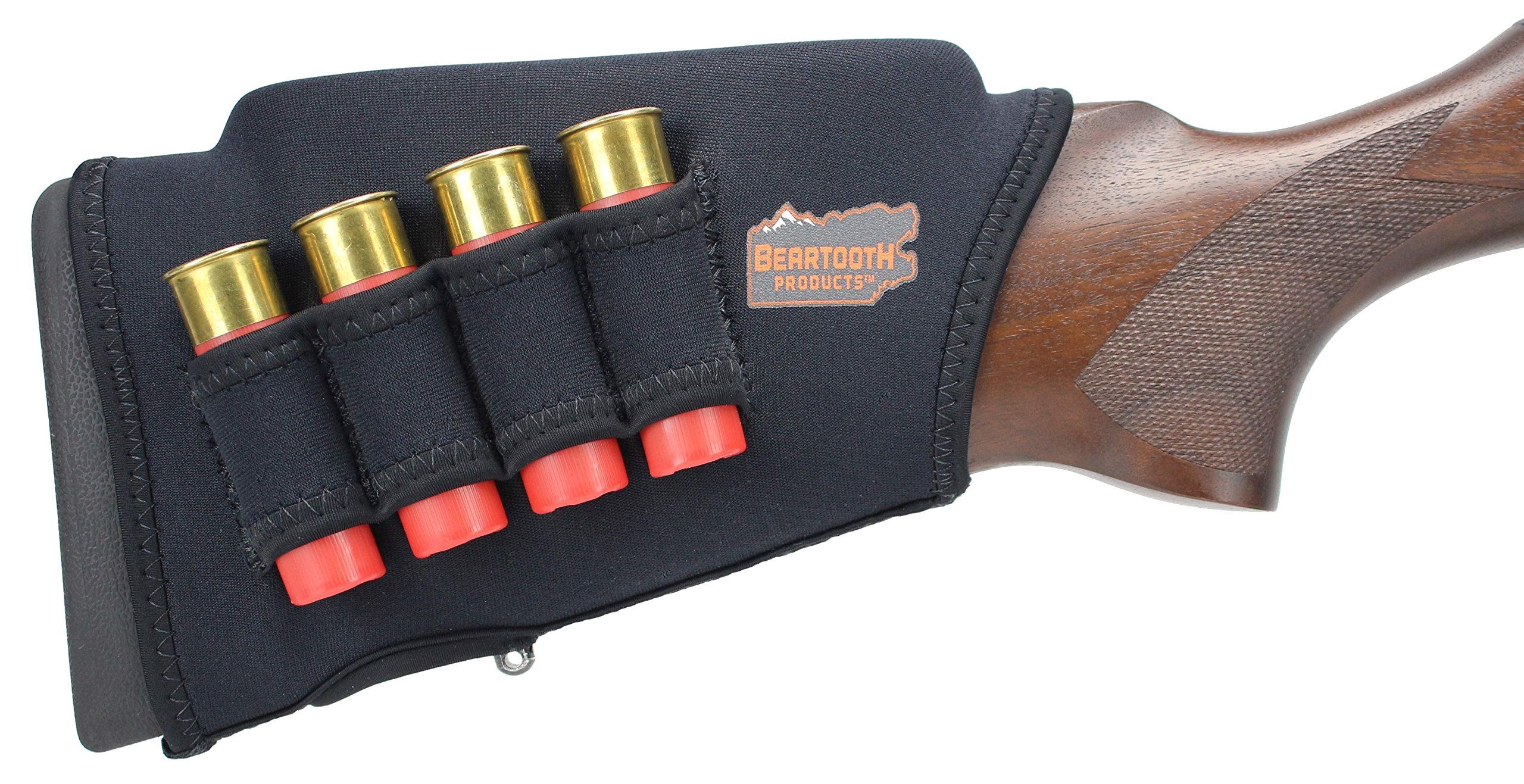 Beartooth Comb Raising Kit 2.0 - Neoprene Gun Stock Sleeve with 5 High-Density Foam Inserts for Shotgun - Black - Perfect for Hunting, Shooting Sports & Firearm Customization