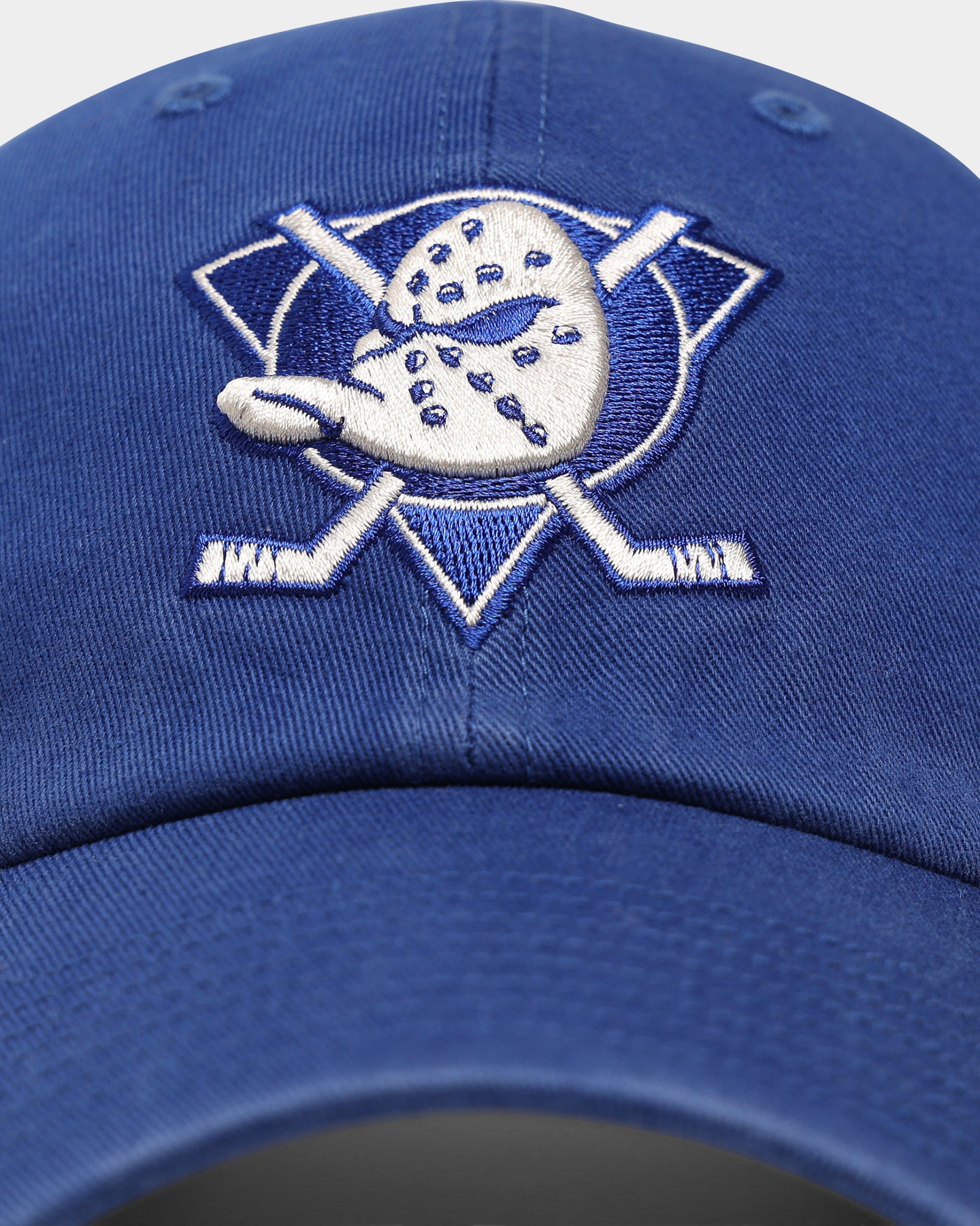 47 Brand Anaheim Ducks 'Classic Royal' Adjustable Strapback Hat - Royal Blue/Natural - Perfect for Hockey Games, Sports Events & Casual Wear