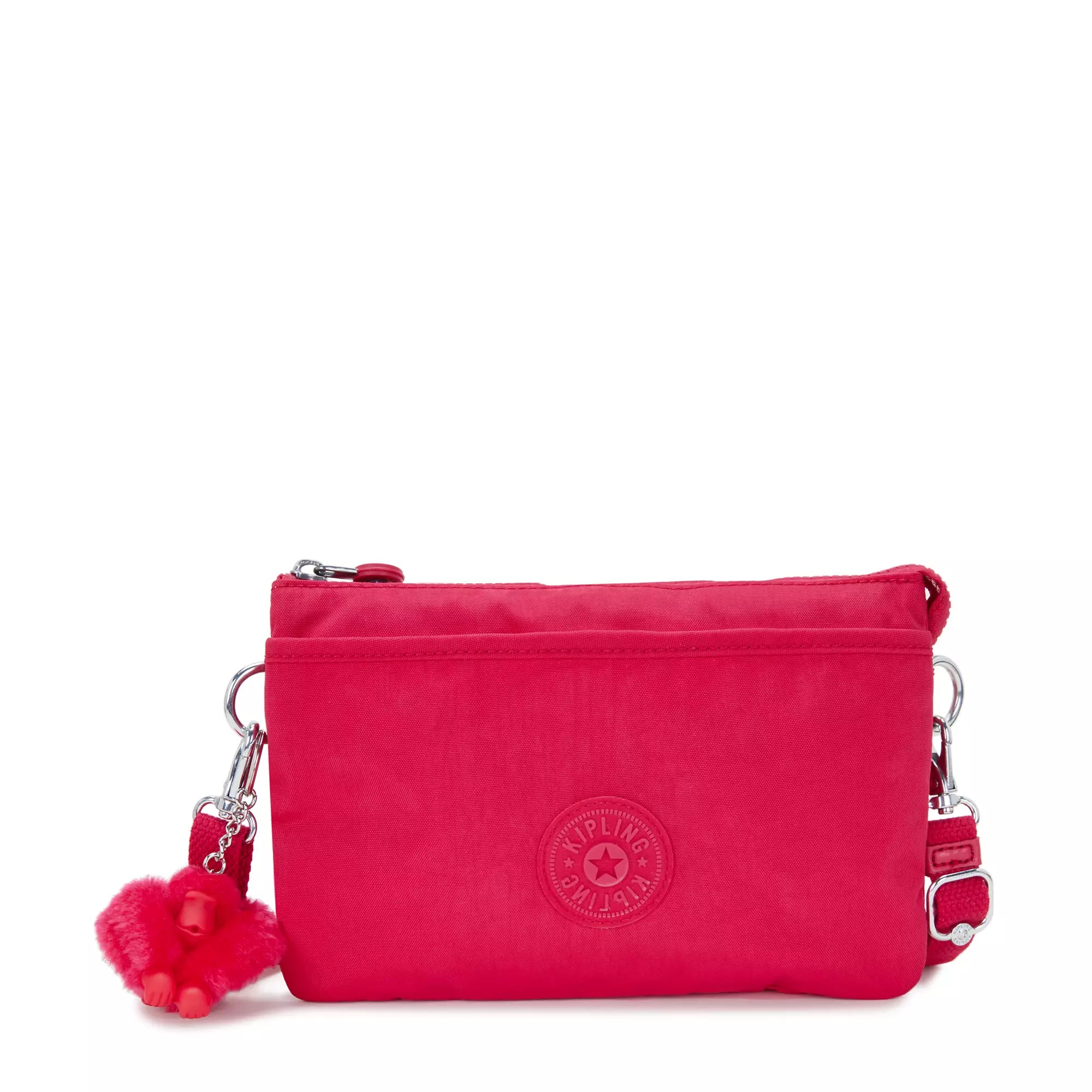Kipling Riri Crossbody Bag - Lightweight & Durable Shoulder Purse for Women, Confetti Pink | Perfect for Travel, Work & Everyday Use