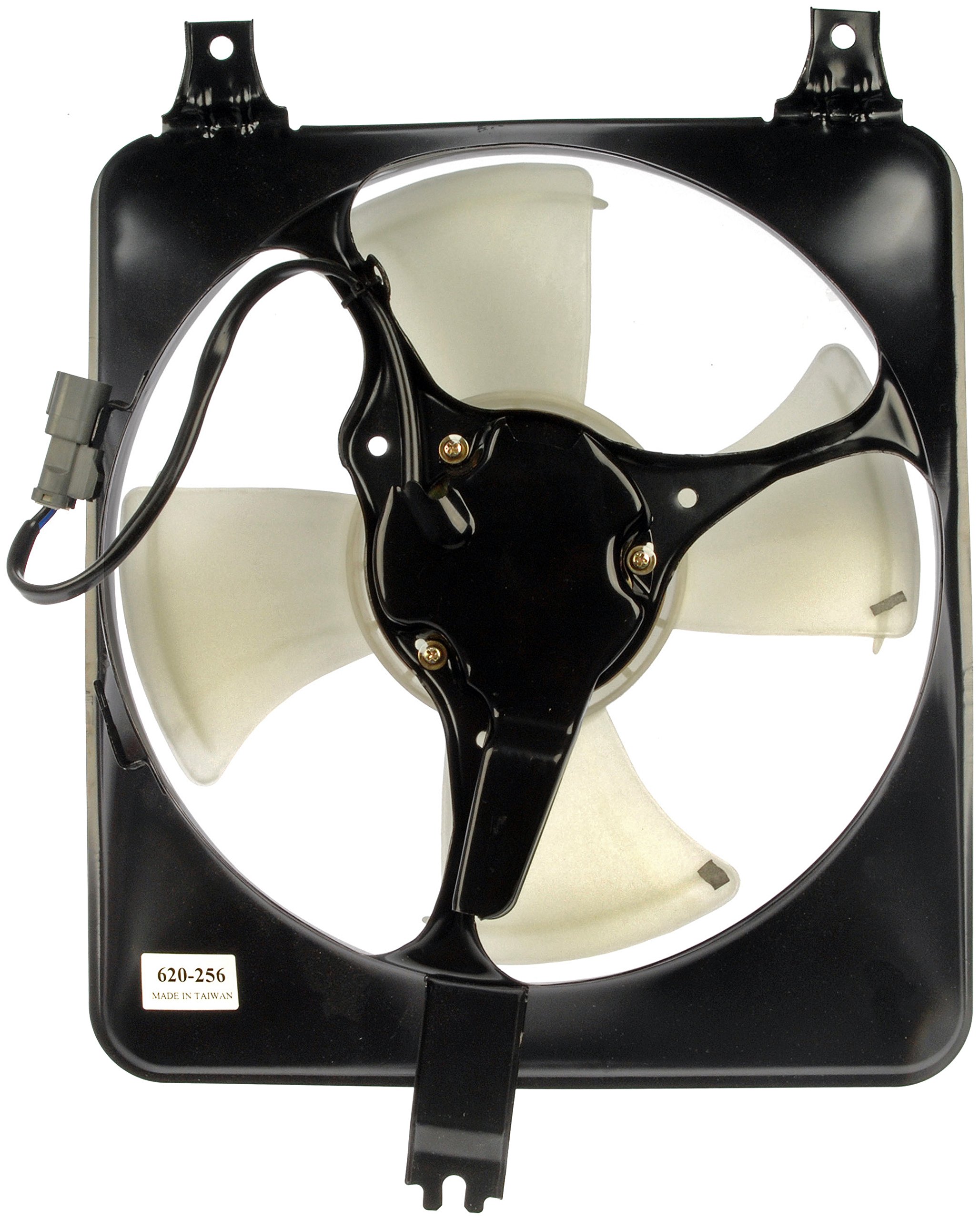 Dorman 620-256 A/C Condenser Fan Assembly Replacement for Honda Accord, Civic, CR-V - Perfect for Summer Cooling System Repairs & DIY Auto Maintenance