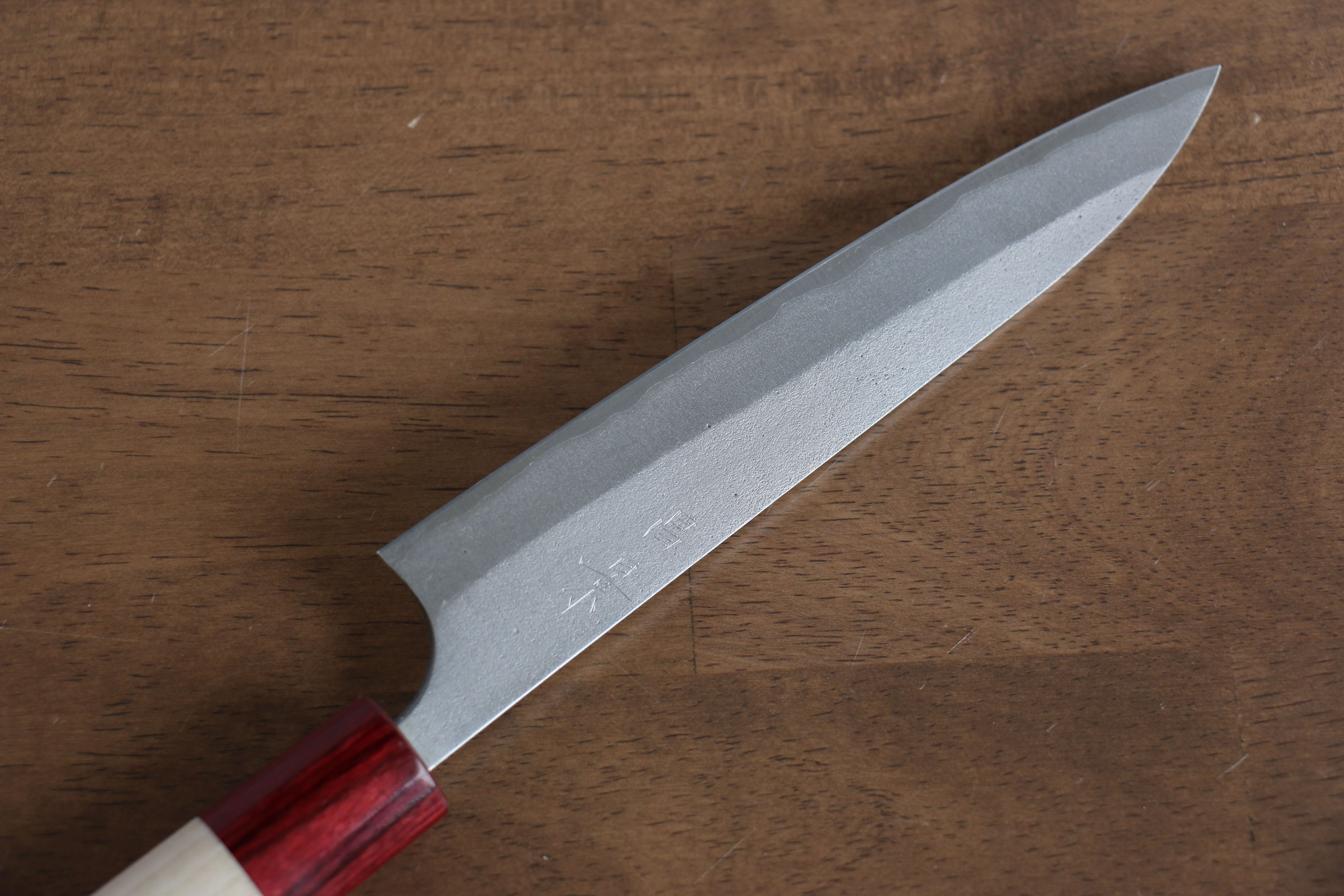 Masakage Yuki 150mm White Steel No.2 Petty Knife - Japanese Utility Knife with Magnolia Wood Handle - Perfect for Slicing, Peeling & Precision Kitchen Tasks