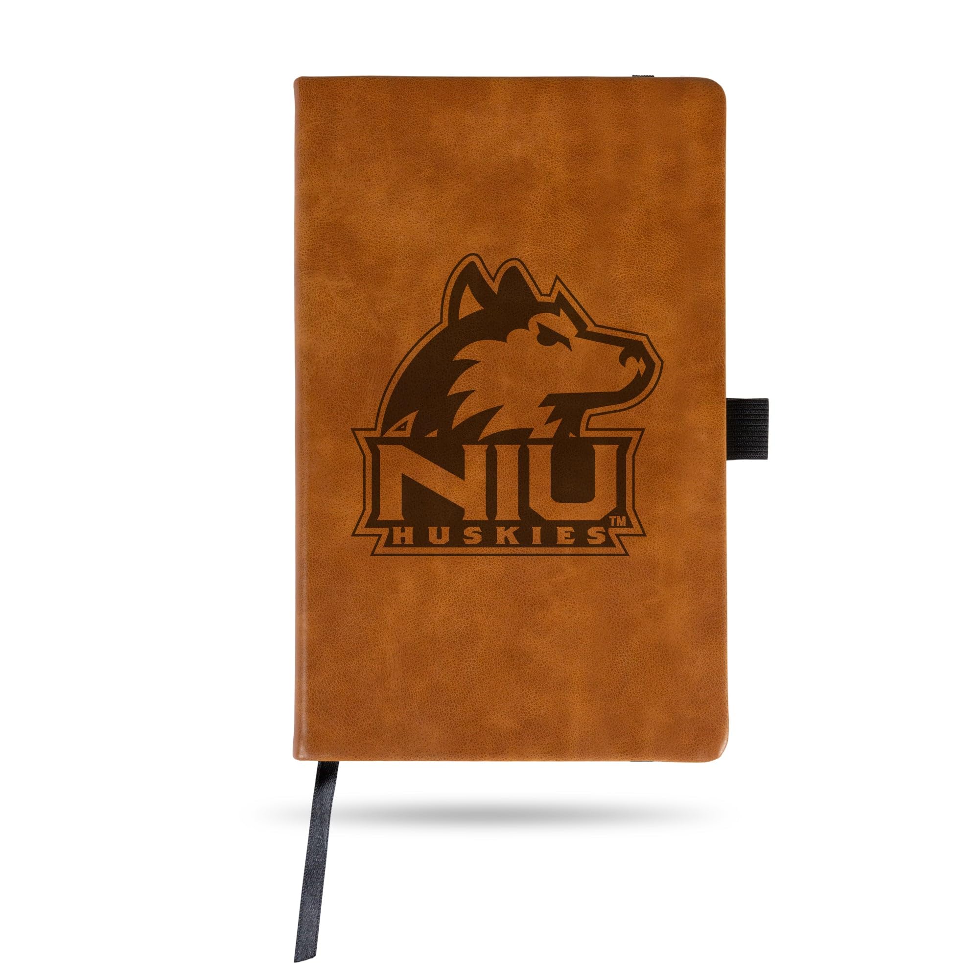 Rico Industries NCAA Northern Illinois Huskies Brown Laser Engraved Small Notebook - 8.25