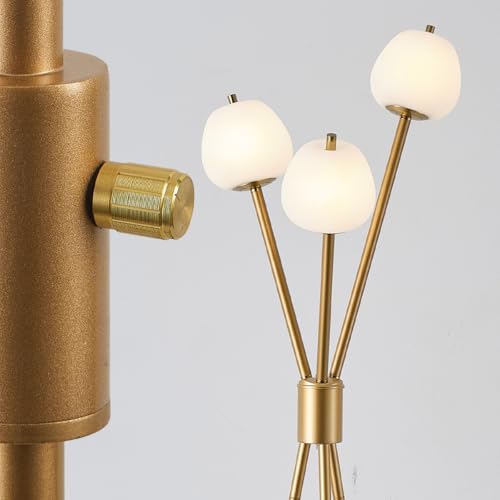 3 Tripod Globe Dimmable Gold