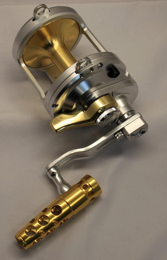 Jigging World Power Handle for Shimano Talica 2 Speed 8 & 10 Lever Drag Reels - Upgrade Your Fishing Gear for Saltwater & Big Game Fishing