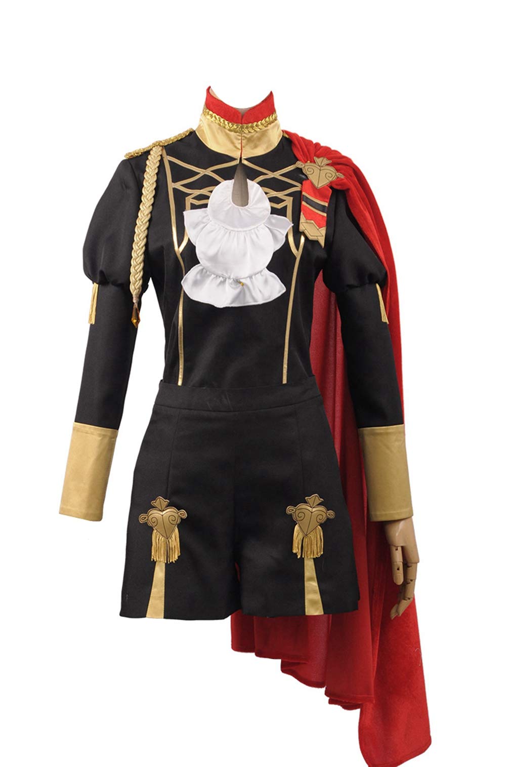 Fire Emblem Three Houses Claude von Regan & Edelgard Cosplay Costume Set for Men and Women - Perfect for Anime Conventions, Halloween Parties, and Themed Events