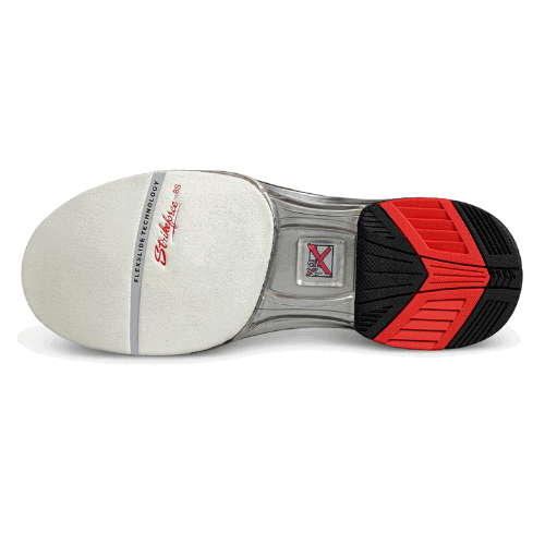 KR Strikeforce TPU Revival FT Black/Red Right Hand Performance Men's Bowling Shoes - Perfect for League Play & Tournament Bowling