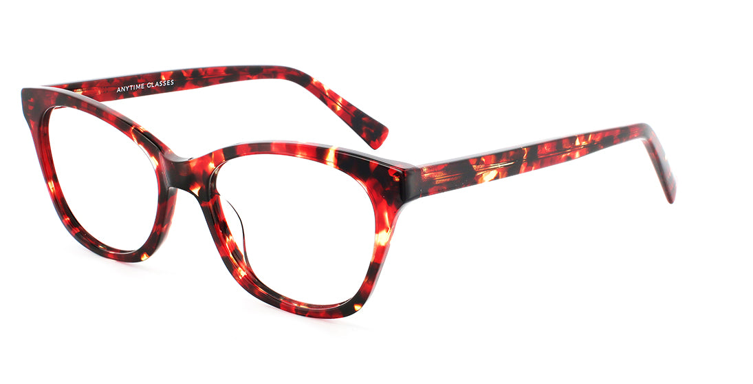 Stylish Multi-Pattern Cateye Glasses Frame WD2166 - Trendy Eyewear for Women, Fashionable Accessory for Daily Wear & Special Occasions