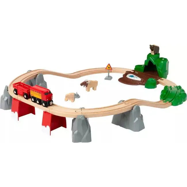 Brio Nordic Wooden Animal Toy Set - 12 Piece Forest Animal Figures for Kids | Perfect for Imaginative Play, Educational Learning & Toddler Gift Ideas