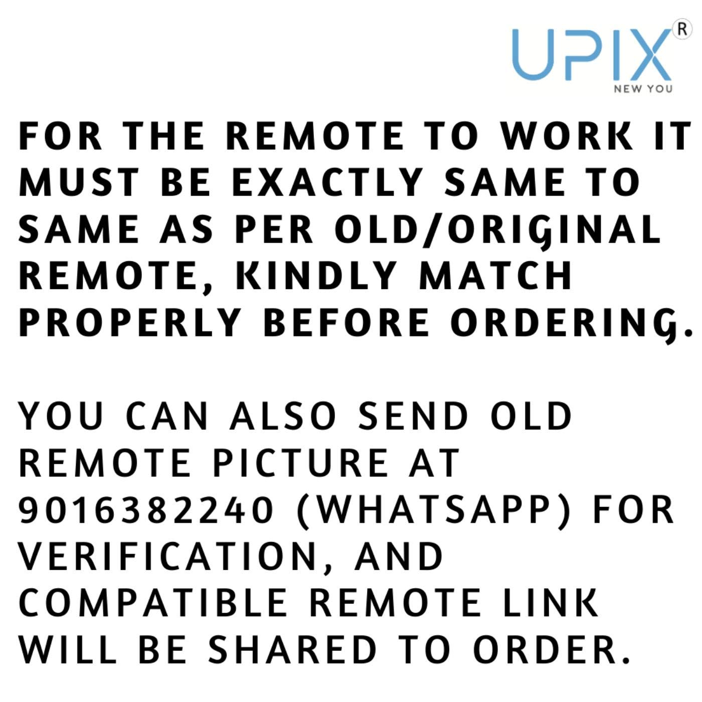 Upix URC77 Universal Remote Control for Samsung LCD/LED TVs - Replacement Remote Compatible with Multiple Samsung TV Models | Perfect for Home Entertainment & Smart TV Control