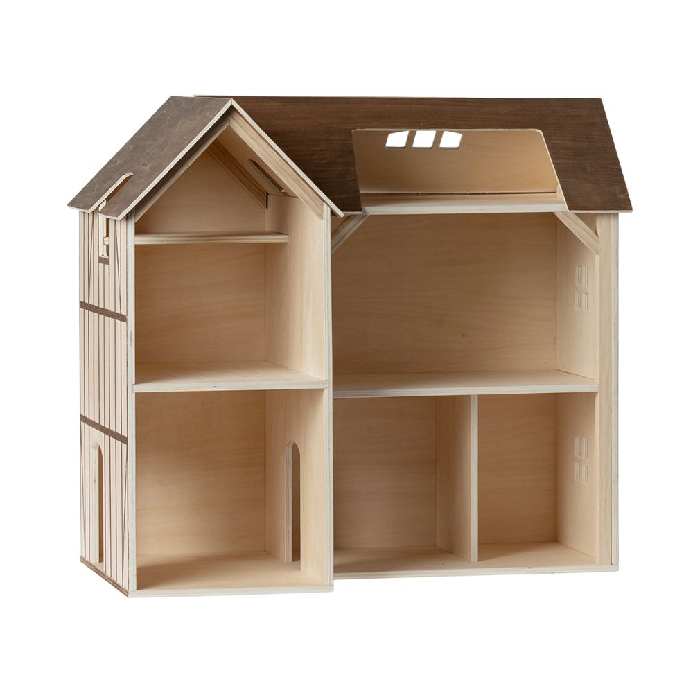 Maileg Mouse Hole Farmhouse - Miniature Wooden Dollhouse for Kids | Perfect for Pretend Play, Room Decor & Collectible Display | Ideal for Birthday Gifts & Christmas Presents