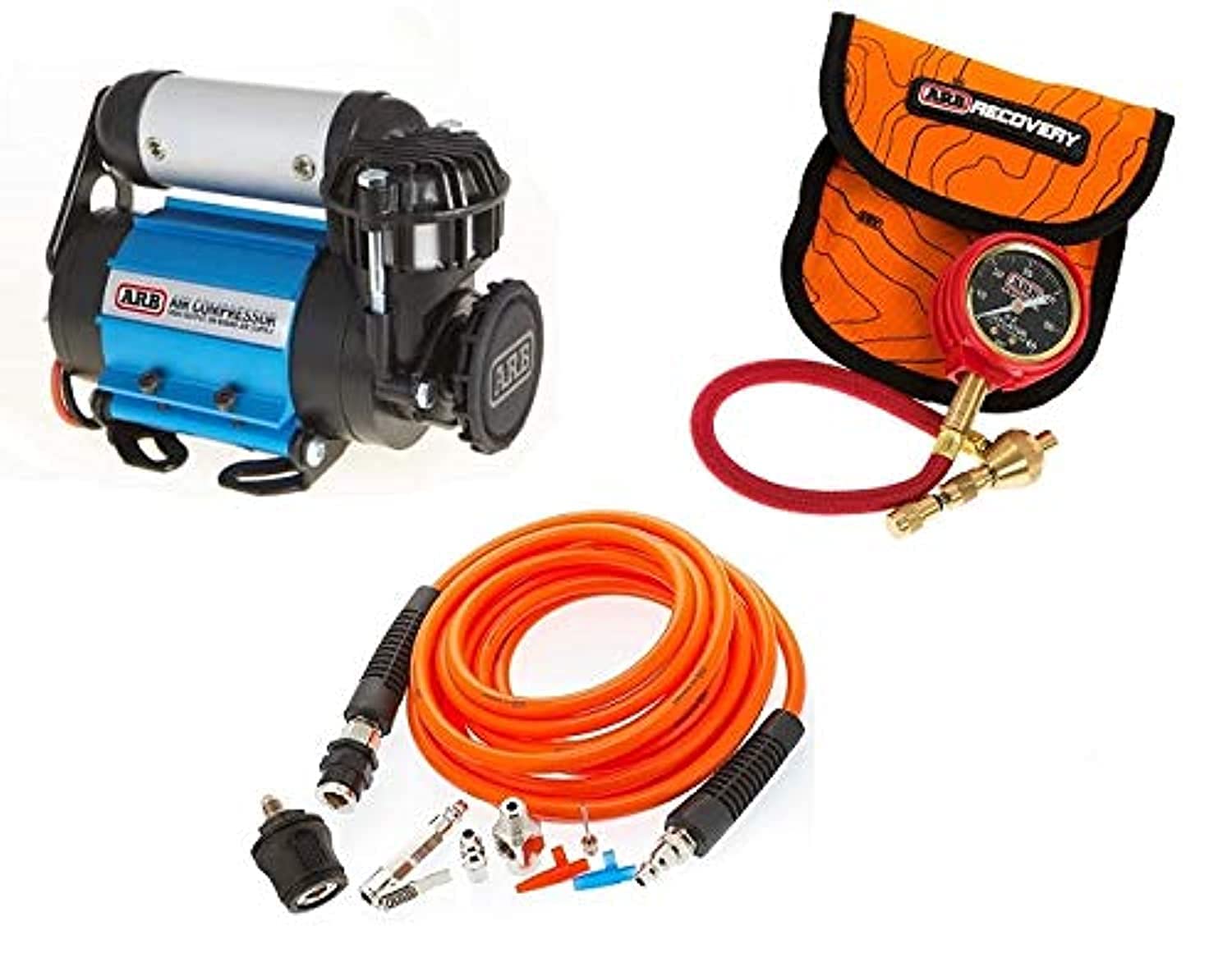 ARB 4X4 Accessories Ultimate Wheeler Pack - Heavy Duty Air Compressor, Tire Inflation Kit & E-Z Deflator for Off-Road Vehicles | Perfect for Jeep, Truck & SUV Adventures