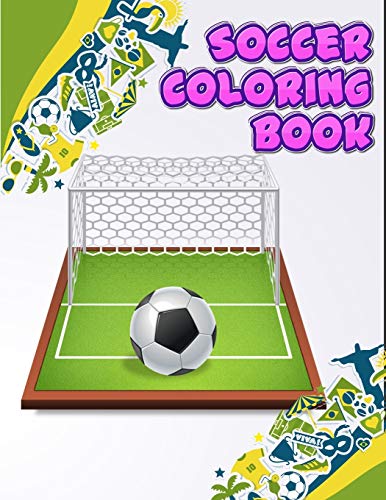 Soccer Coloring Book for Kids - 100 Pages of Football, Baseball & Soccer Designs with Bonus Activities | Perfect Gift for Young Sports Lovers & Creative Playtime