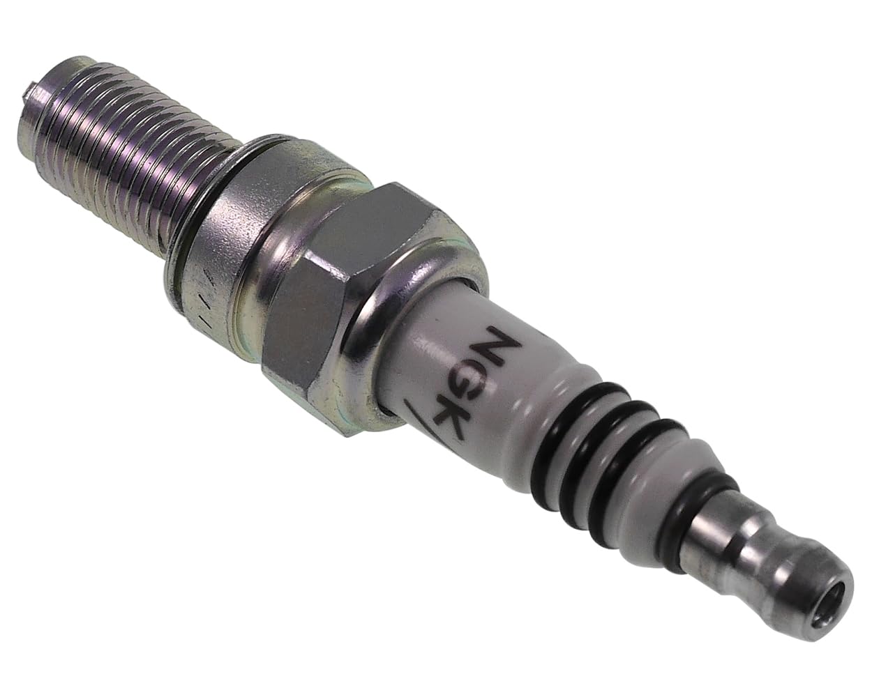 NGK CR8EIX Iridium Spark Plug (Stock #4218) - Single Unit - High Performance Spark Plug for Motorcycles, ATVs & Small Engines - Perfect for Honda, Yamaha, Suzuki & Kawasaki Models
