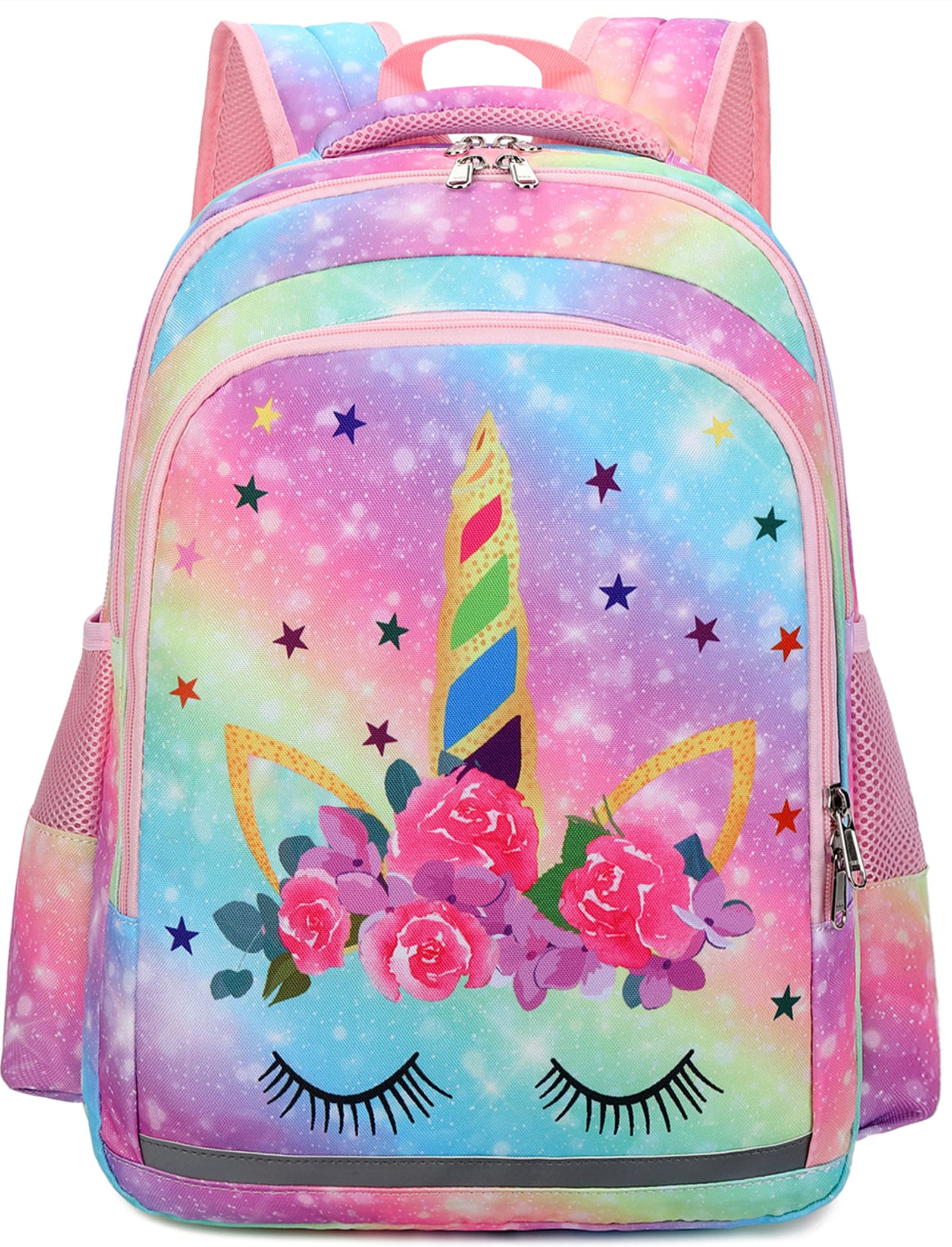 CAMTOP Girls Backpack for School - Cute Kids Backpack for Preschool, Kindergarten & Elementary Students - Lightweight Bookbag for Daily Use, Travel & Outdoor Activities