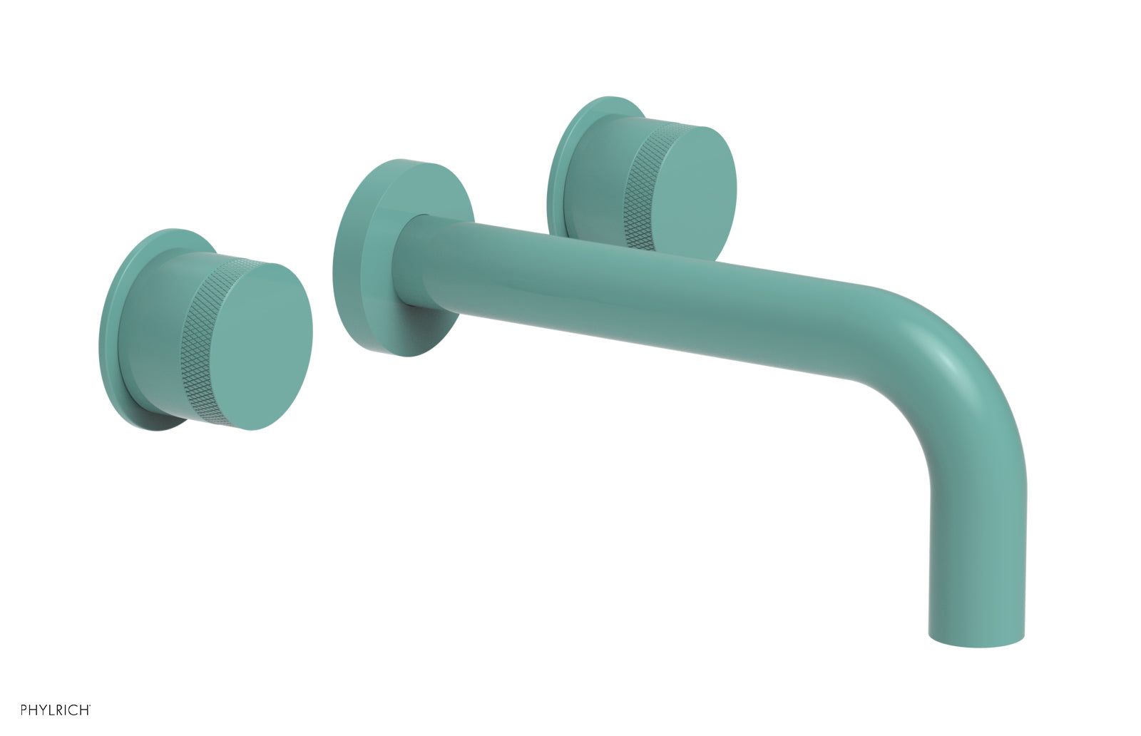 BASIC II Wall Mount Lavatory Set 230 11 - Modern Bathroom Sink Faucet for Small Spaces, Perfect for Apartments & Powder Rooms