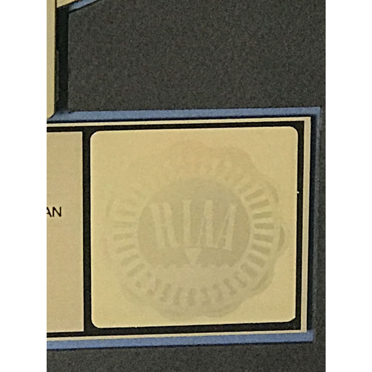 Earth, Wind & Fire Touch The World RIAA Certified Gold Album Award - Perfect for Music Collectors & 70s Disco Fans