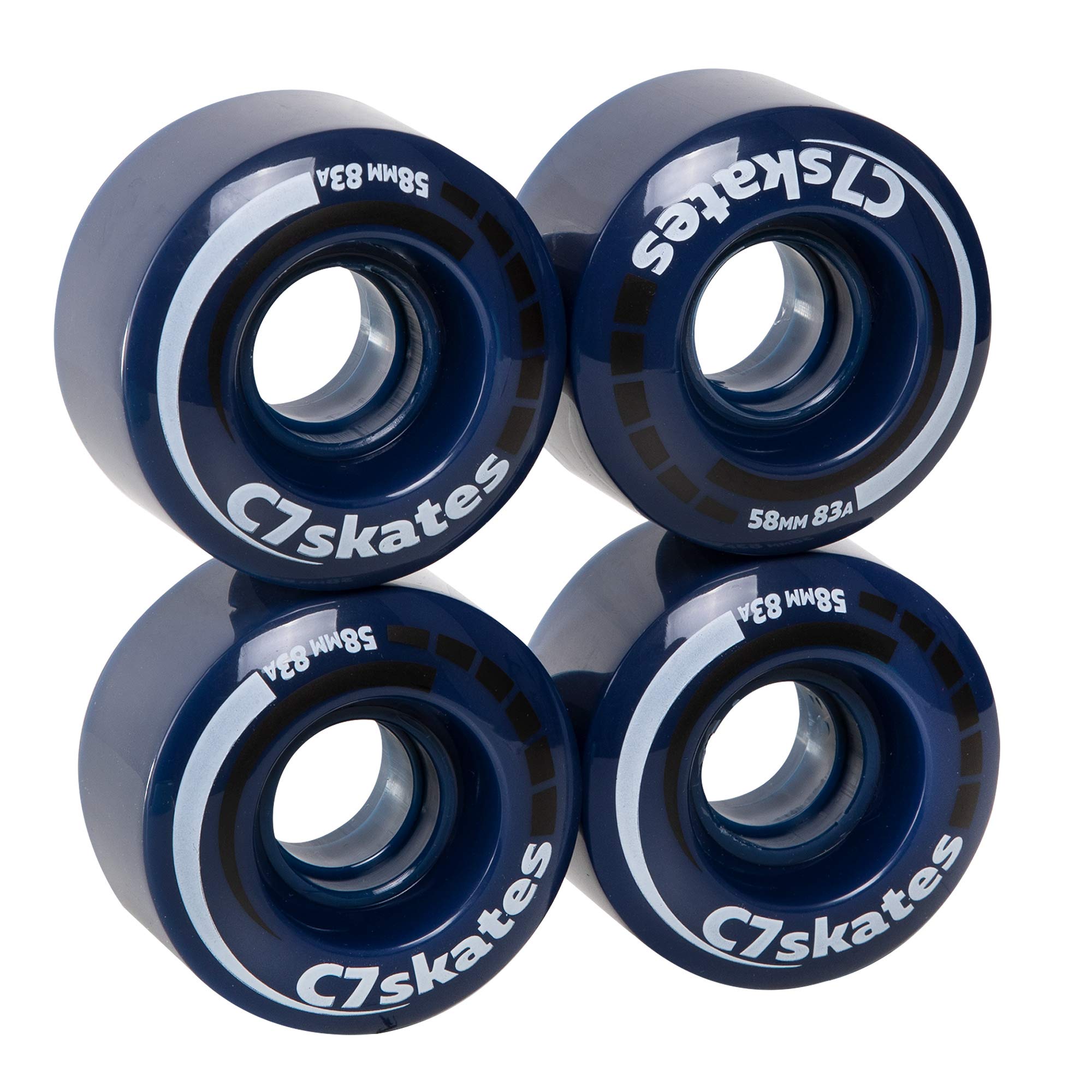 Premium C7skates Roller Skate Wheels - Blossom for Smooth Outdoor Skating