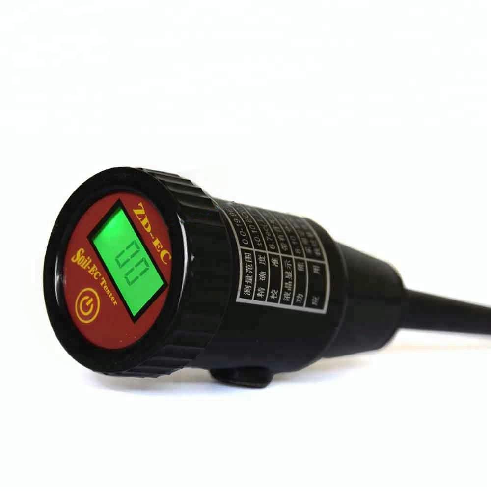 High Precision Digital Soil Fertility Tester - Portable Soil EC Meter & Nutrient Analyzer for Gardening, Farming & Hydroponics | Accurate pH & Moisture Detection